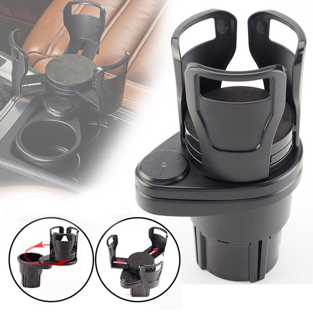 2 In 1 Vehicle-mounted Slip-proof Cup Holder Water Car Cup Holder
