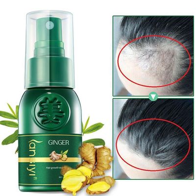 Huile essentielle de gingembre pour la croissance rapide des cheveux