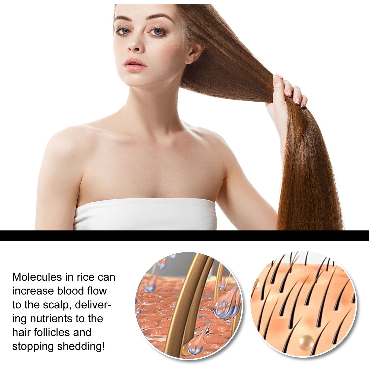 Eelhoe Longsheng Rice Water Shampoo Soap Flower Soap