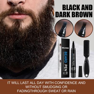 Kit de remplissage de barbe Eelhoe, stylo à barbe étanche