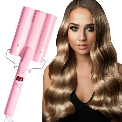 Fer à friser pour cheveux secs et humides