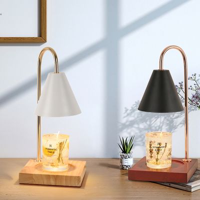 Lampe de table à bougies fondantes