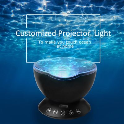 Lampe LED 7 couleurs, projecteur d&#39;ondes lumineuses