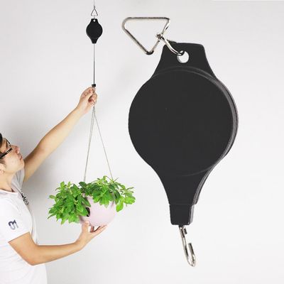 Crochets de suspension réglables et robustes pour paniers à fleurs