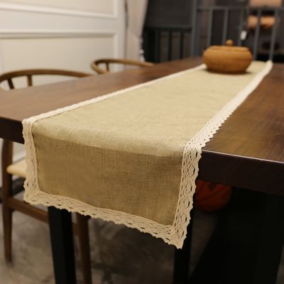 Set de table en dentelle de coton et de lin