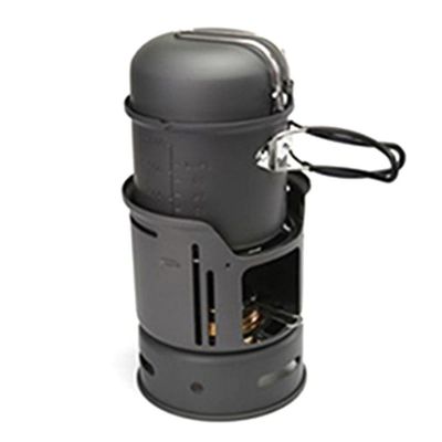 Ensemble de casseroles de camping 7 pièces pour 1 à 2 personnes