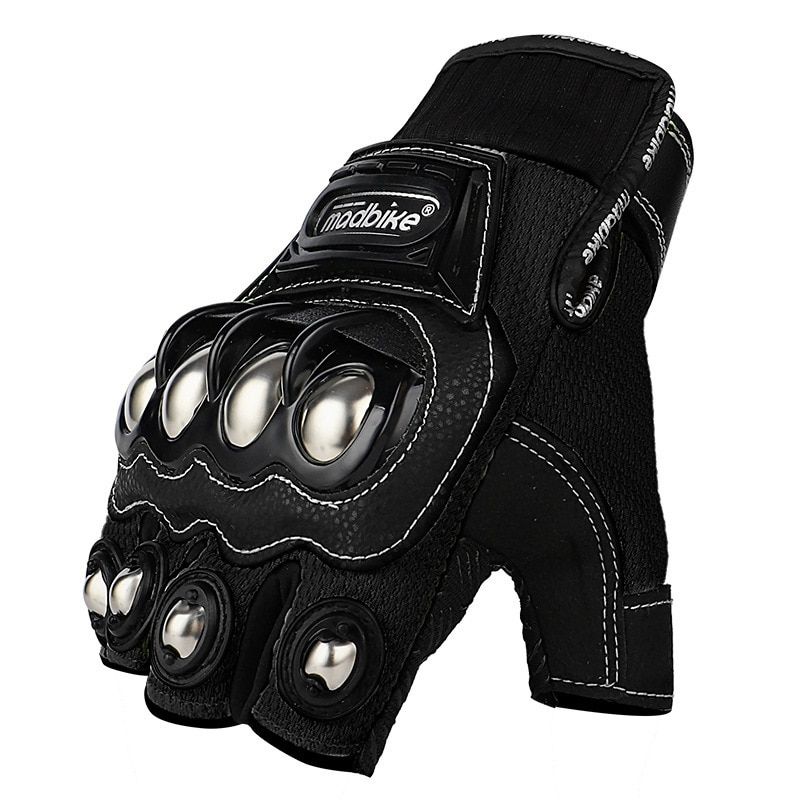 Summer Breathable Riding Protective Gear Half Finger Sporting Biker Glove