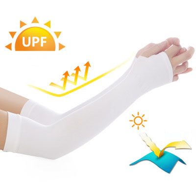 Manchons de bras en tissu glacé pour sports d&#39;été