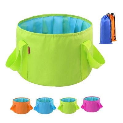 Bassin à eau portable pliable, seau de voyage et de camping
