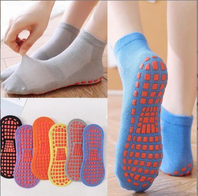 Chaussettes de sport antidérapantes en coton