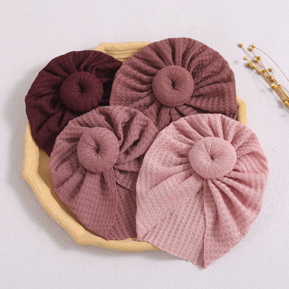 Baby Turban Cotton Beanie Hat Winter Cap