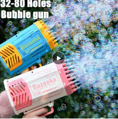Machine à bulles de savon électrique automatique à LED pour enfants