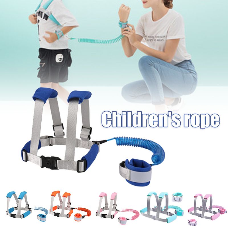 Toddler Leash Anti Losts Wrist Link Kid Harness Wrist Leashes