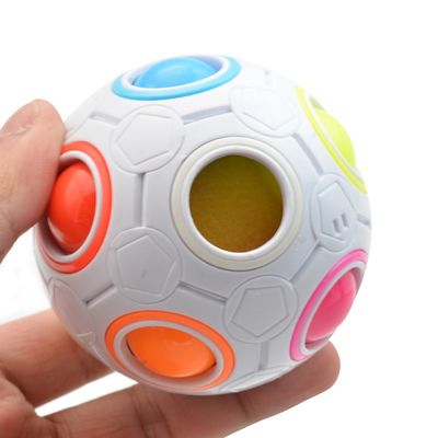 Pop Rainbow Fidget Ball Jouet relaxant pour enfant