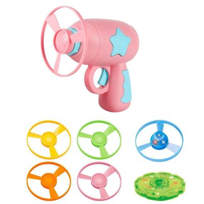 Jeu en plastique soucoupe volante jouet à rapporter pour chat
