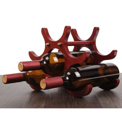 Solid Wood Wine Rack Home Decoration Wine Rack