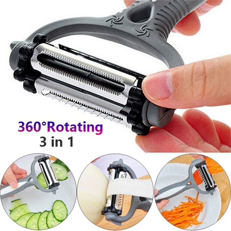 Multifunctional Vegetable Fruit Peeler Grater Cutter Slicer Gadget