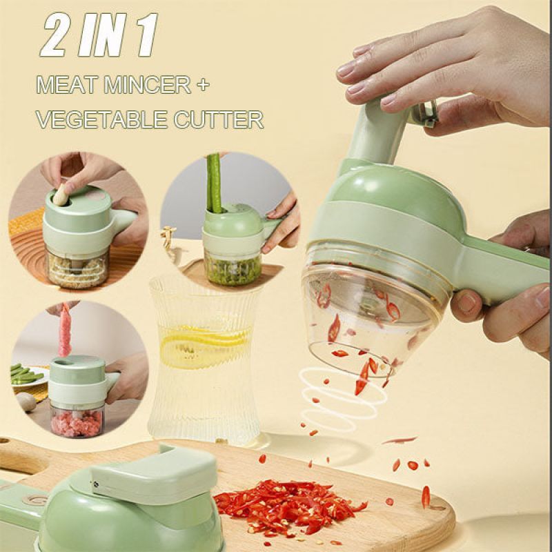 Electric Mini Food Chopper Rechargable Small Food Processor