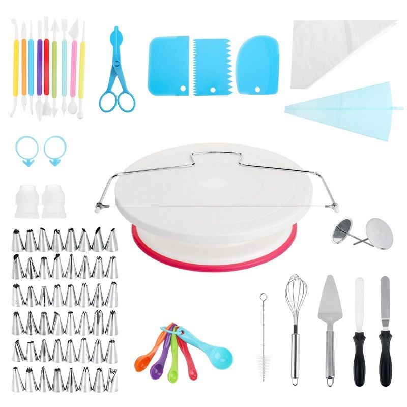 109-Piece Stainless Steel Icing Mouth Fondant Engraving Pen