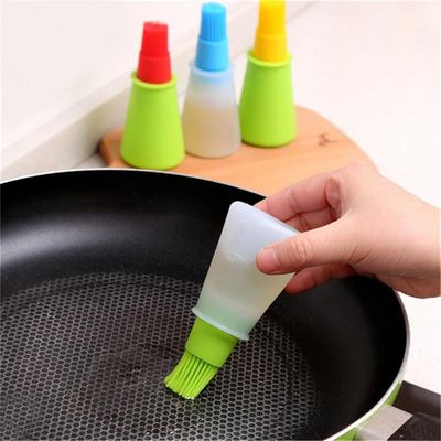 Kitchen High Temperature Oil Pot Set Glass Oil Bottle