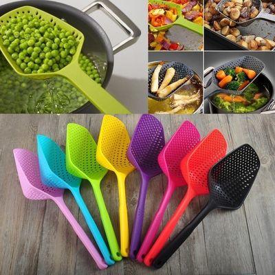 Pelles de cuisine créatives, passoire à aliments, cuillère à soupe