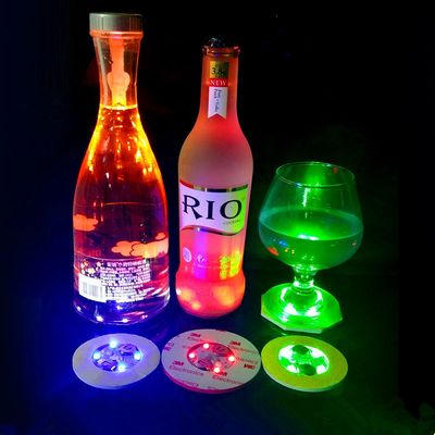 Sous-verre à lumière LED pour bouteille d&#39;éclairage LED