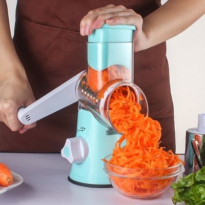 Food Processor Blender Vegetables Cutter Round Mandoline Slicer