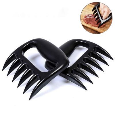 Lot de 2 fourchettes à viande en forme de griffes d&#39;ours pour barbecue