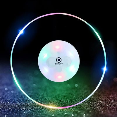 Tapis lumineux à LED clignotant pour intérieur de voiture