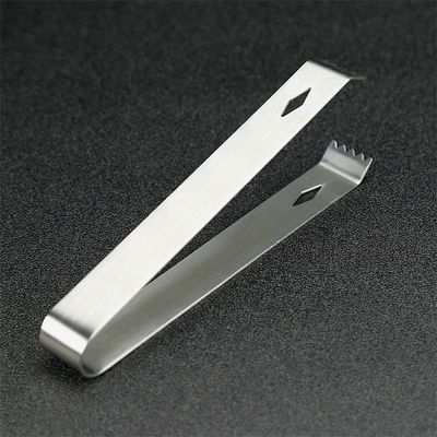 Pince à glace en acier inoxydable avec dents