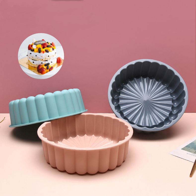 Round Silicone Chiffon Cake Mold Chiffon Tube Pan
