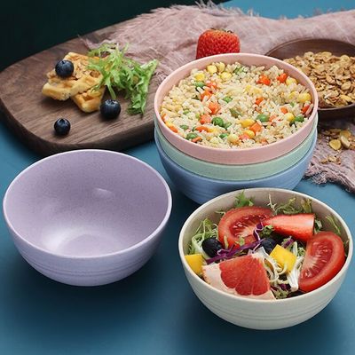 Wheat Straw Tableware Set Food Grade Rice Bowls