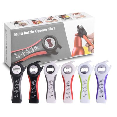 Kitchen Tools Can Opener 5 in 1 Multifunction All In One Bottle Opener Bottle Opener