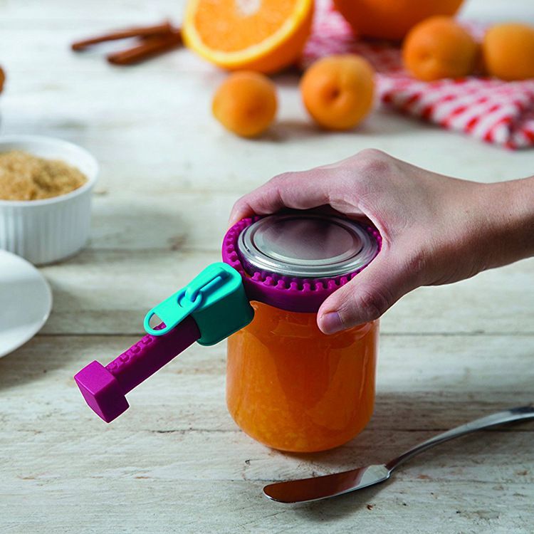 Zipper Can Opener Multi-function Non-slip Lid Opener