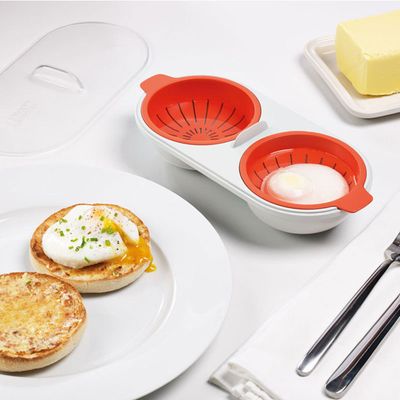 Egg Poacher Cookware Double Cup Egg Boiler
