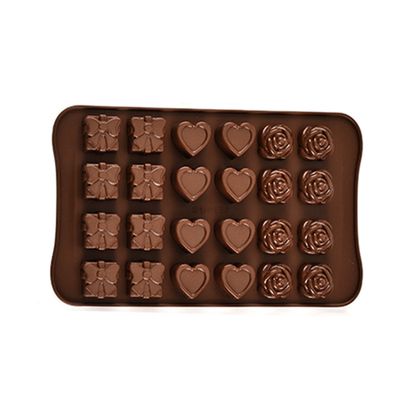 Chocolate Silicone Mold 3d Heart Shape Ice Candy Moulds