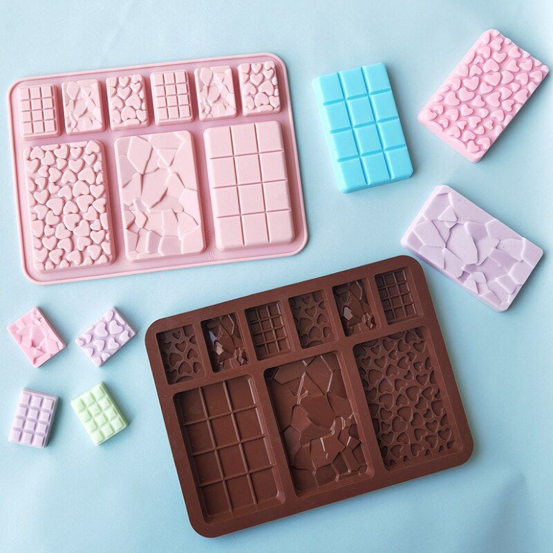 9 Cavity Silicone Chocolate Mold Fondant Cake Baking Mold