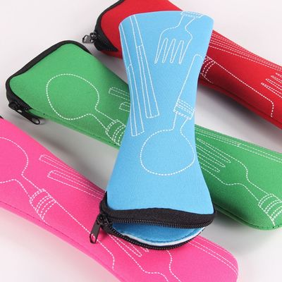 Portable Tableware Bag Dinner Set Travel Packaging Storage Box