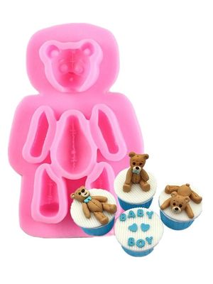 New Bear Fondant Silicone Mold Chocolate Baking Tool