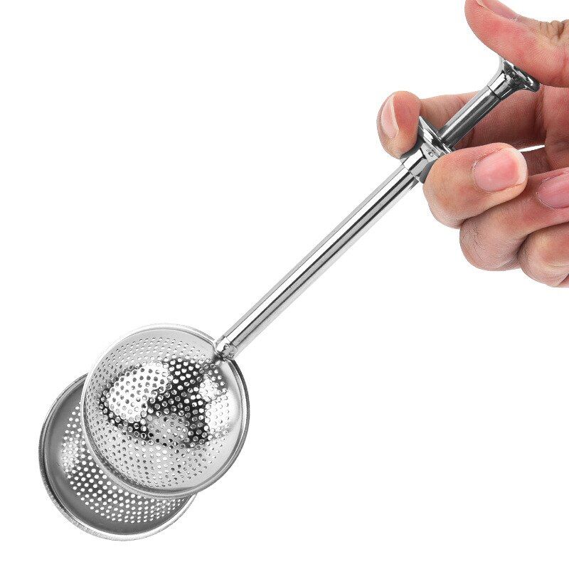 Stainless Steel Small Flour Sifter With Handle Powdered Sugar Shaker
