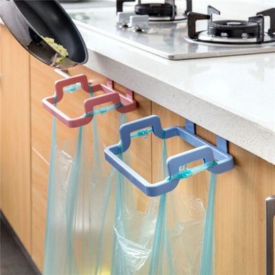 4Pcs Household Hanging Garbage Bag Rack Trash Bag Holder
