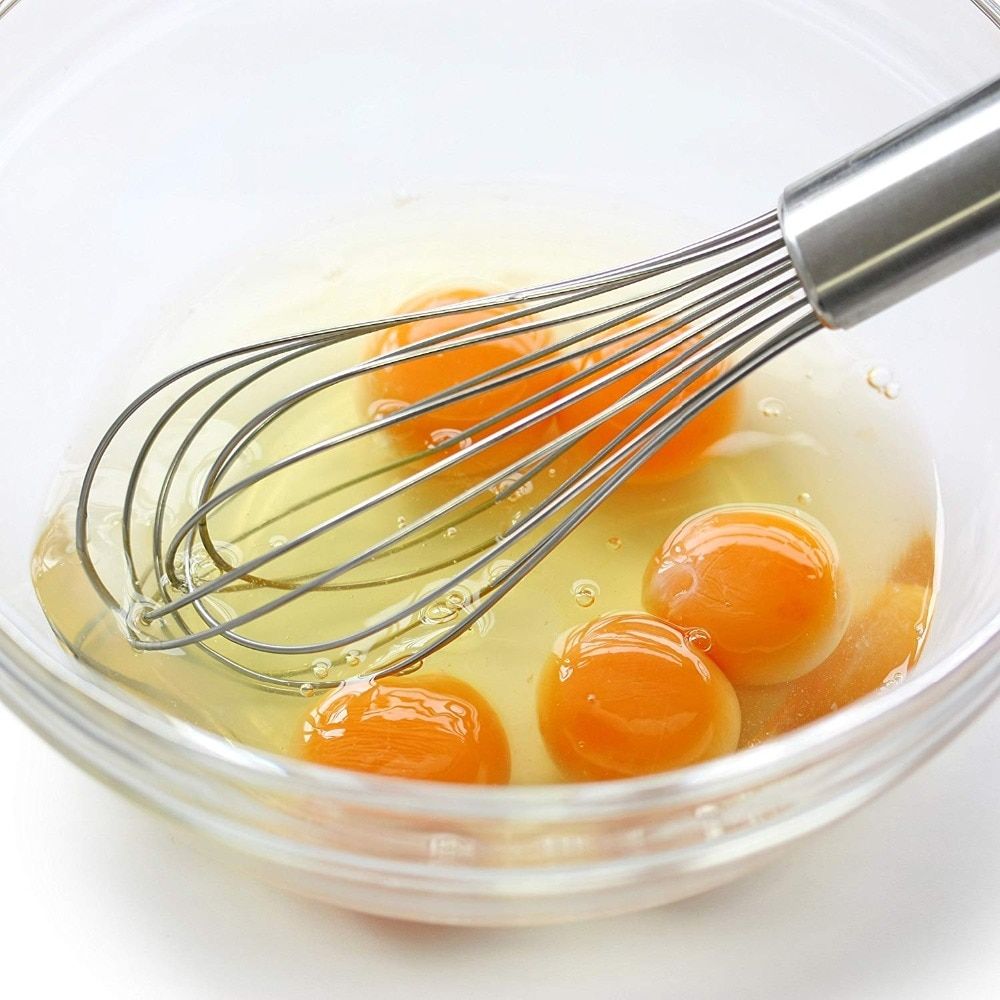 Egg Whisk Stainless Steel Egg Whisk Milk Egg Beater Egg Mixer