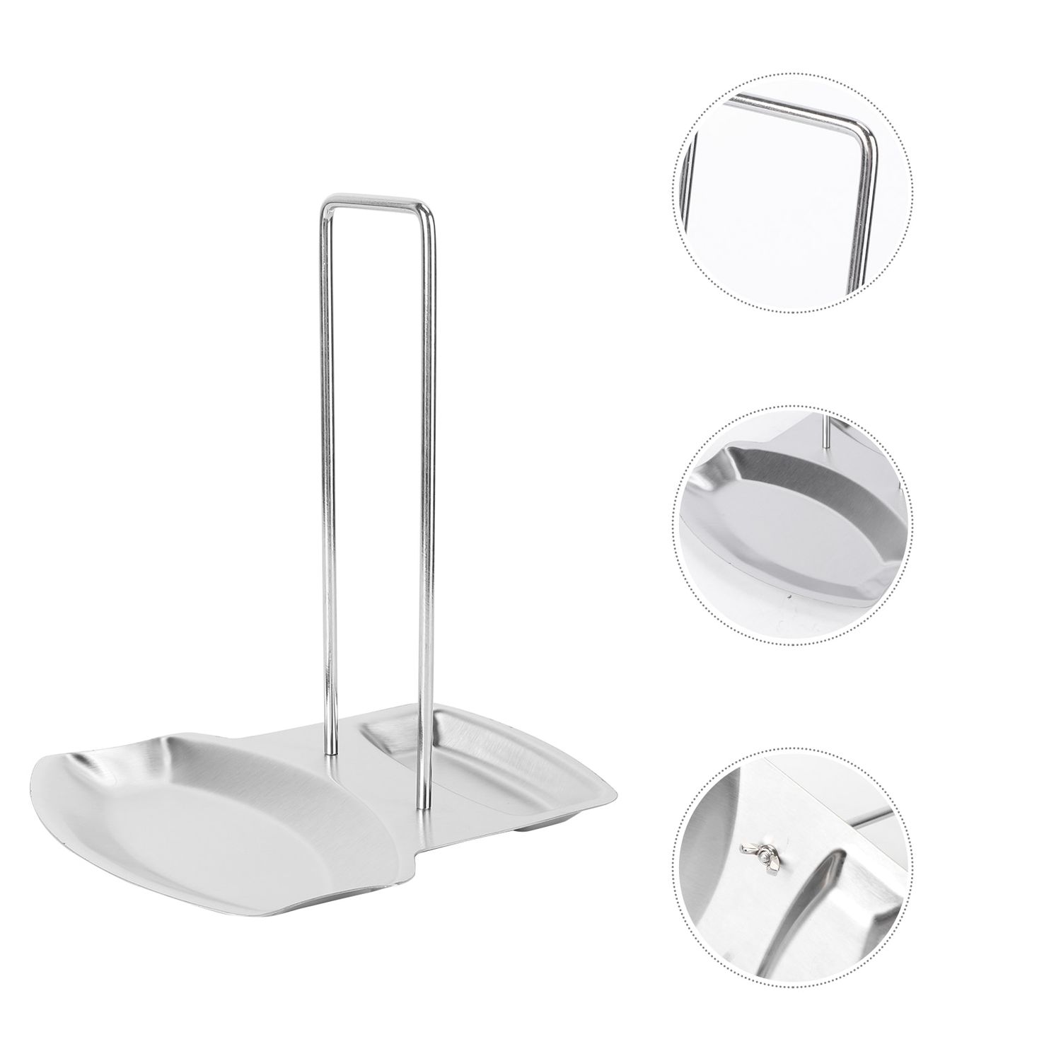 Stainless Steel Spoon Holder Pot Cover Rack Kitchen Tool