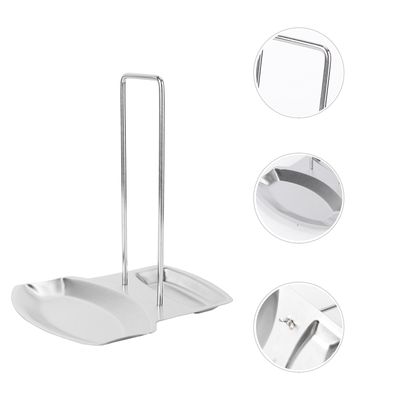 Support de cuillère en acier inoxydable pour couvercle de casserole