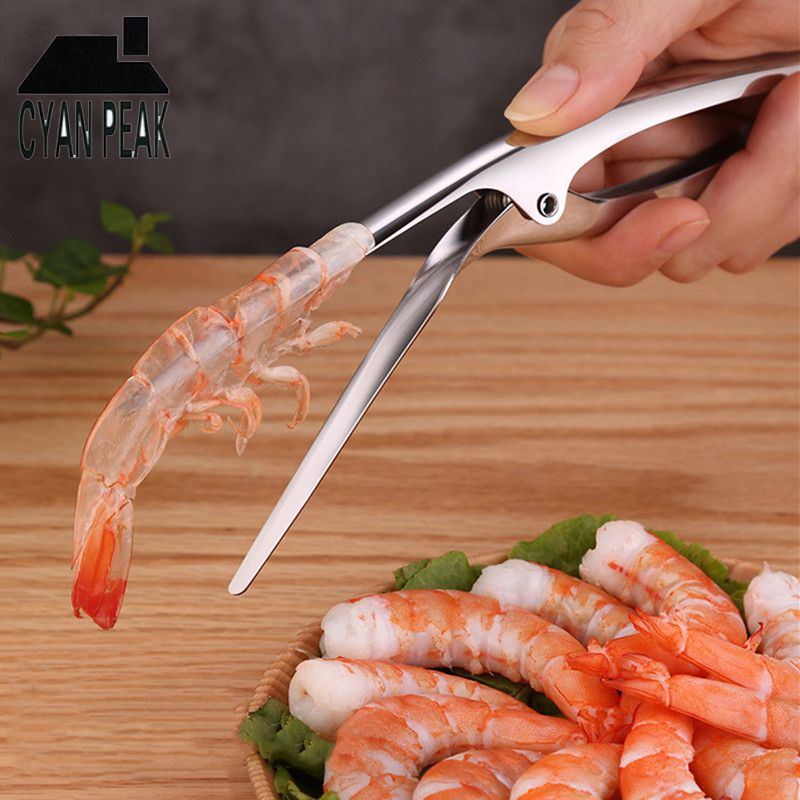 Shrimp Peeler Kitchen Appliances Portable Stainless Steel Knife Tools