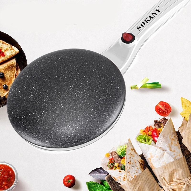 Mini Electric Pancake Maker Portable Baking Non-stick  Maker Machine