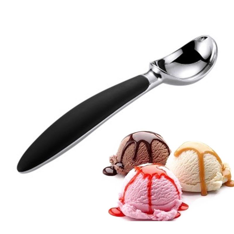 Creative Kitchen Gadget Zinc Alloy Digging Ball Spoon Ice Cream Dessert Spoon