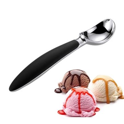 Gadget de cuisine créatif en alliage de zinc, cuillère à boule creuse, cuillère à dessert pour crème glacée