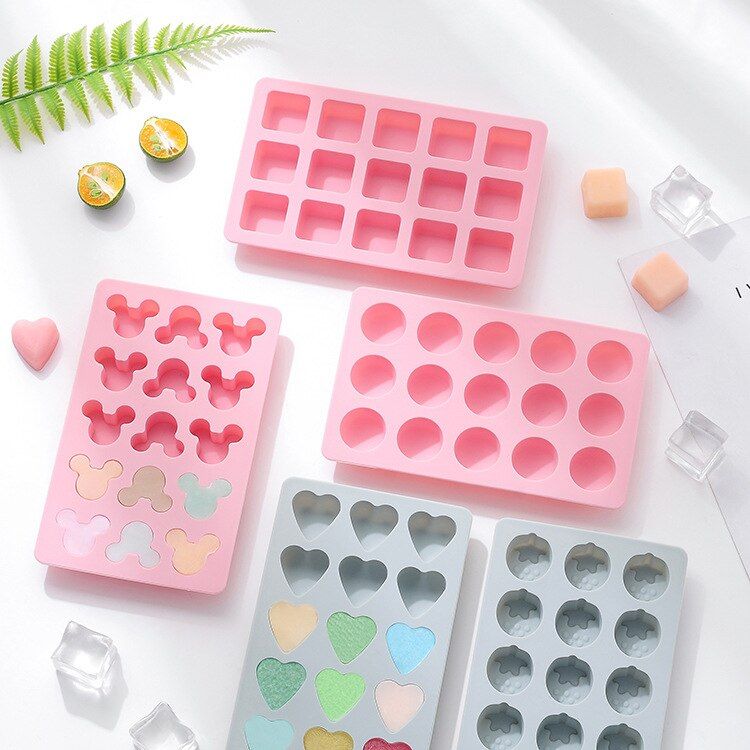 Heart Round Ice Cube Silicone Mold DIY Ice Maker Silicone Mold