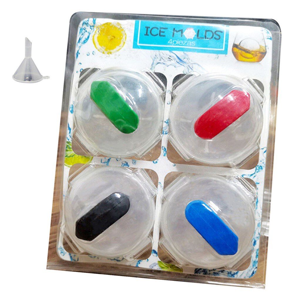 5CM Round Ball DIY Ice Cream Maker Plastic Ice Mold